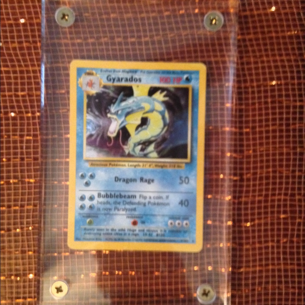 Pokémon MINT condition card 1995 original Gyarados
